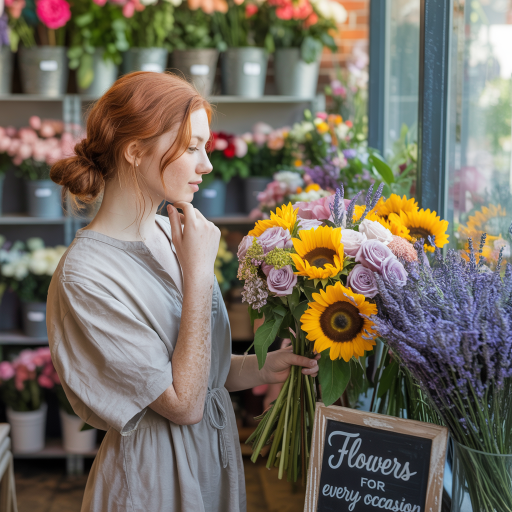 Mixed pastel bouquet—guide to choosing flowers in the UAE.
